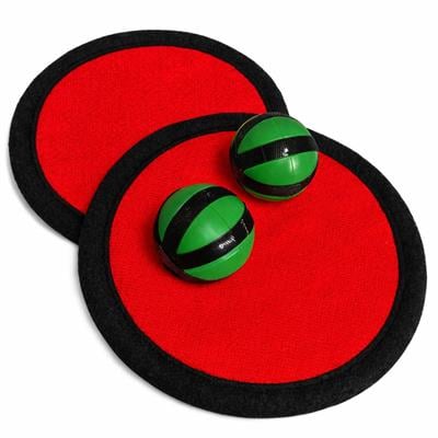 Kırmızı Cırt Cırt Tut Oyunu Seti 2 Raket 2 Top Velcro Catch Ball Yakalama Oyunu Çocuk El Göz Koordinasyon Oyuncağı Bahçe Park Plaj Eğlence Spor Aktivite