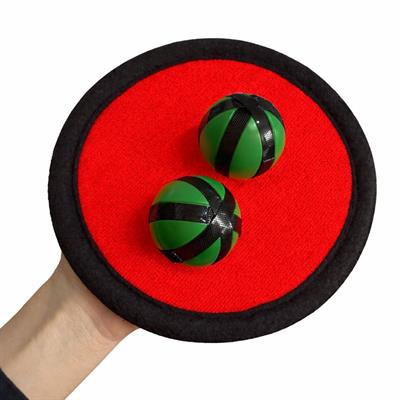 Kırmızı Cırt Cırt Tut Oyunu Seti 2 Raket 2 Top Velcro Catch Ball Yakalama Oyunu Çocuk El Göz Koordinasyon Oyuncağı Bahçe Park Plaj Eğlence Spor Aktivite