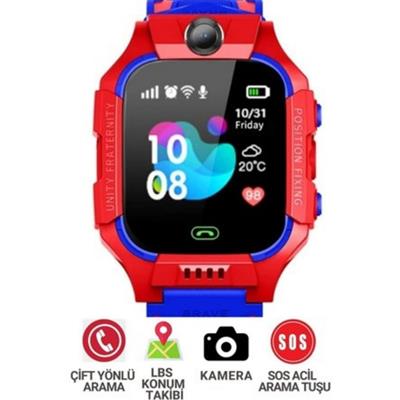 Kırmızı Sim Kartlı Çocuk Saati S10 Akıllı Saat