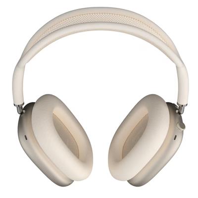 Krem Max3 Kulaküstü Bluetooth Kulaklık Şarjlı Kulaklık Çantası Hediyeli Kafaüstü Yumuşak Pedli Yüksek Ses Performanslı Kulaküstü Kulaklık