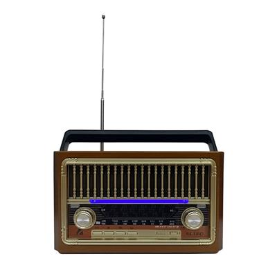 KTF-1655 Taşınabilir Fenerli Nostaljik Radyo Bluetooth Hoparlör