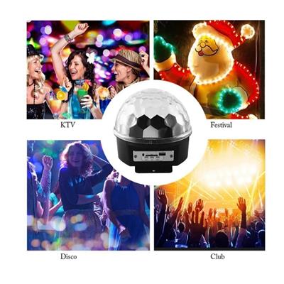 Led Işıklı Bluetooth Hoparlörlü Disko Topu