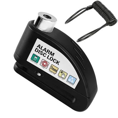 Lock Motosiklet Bisiklet Kilidi Alarmlı Disk Kilit Çelik Gövdeli 
