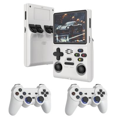 M18 Pro Oyun Konsolu 2 Adet Joystick Taşınabilir Ekranlı HDMI TV Bağlantılı 2 Kablosuz Gamepad 64 Bit Retro Oyun Cihazı