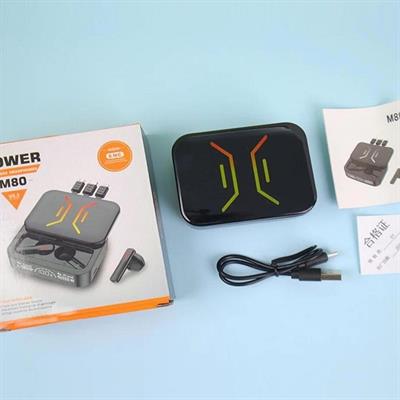 M80 Powerbank Kablolu Kulak İçi Bluetooth Kulaklık