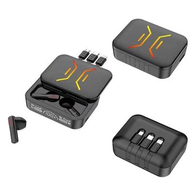 M80 Powerbank Kablolu Kulak İçi Bluetooth Kulaklık