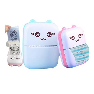 Mavi Termal Cep Yazıcısı Mini Printer