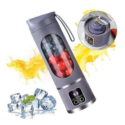 Mor HS-860 Usb Şarjlı Taşınabilir 450 ML Kapasiteli Smoothie Blenderı Dijital Ekranlı Paslanmaz Çelik Bıçaklı Meyve Sıkacağı Ve Shaker Makinesi