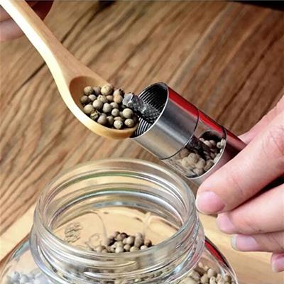 Paslanmaz Çelik Basmalı Tuz Karabiber Baharat Öğütücü Baharat Değirmeni