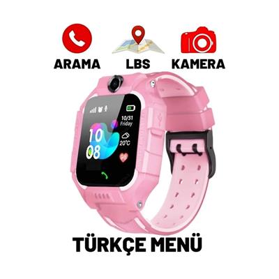 Pembe Sim Kartlı Çocuk Saati S10 Akıllı Saat
