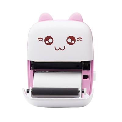 Pembe Termal Cep Yazıcısı Mini Printer