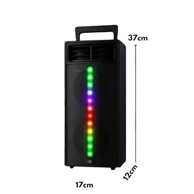 PG-4266 Mini Dijital Speaker Rgb Işıklı Taşınabilir Bluetooth Hoparlör