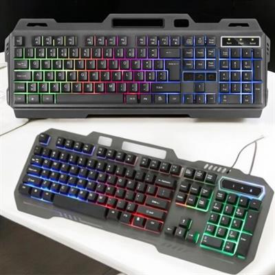 PG-8018 Led Işıklı Oyuncu Klavyesi / Mouse