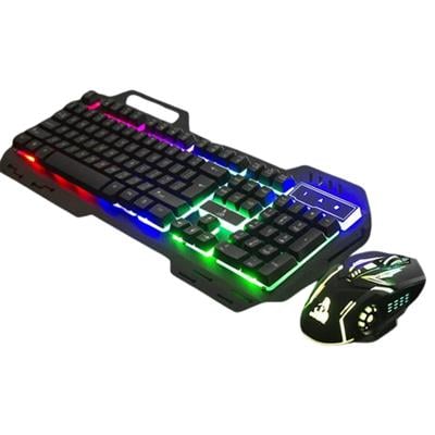 PG-8018 Led Işıklı Oyuncu Klavyesi / Mouse