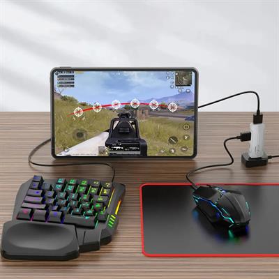 Pubg Mobil Oyun Kiti 5 In 1 Klavye Mouse Dönüştürücü Set