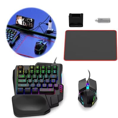 Pubg Mobil Oyun Kiti 5 In 1 Klavye Mouse Dönüştürücü Set