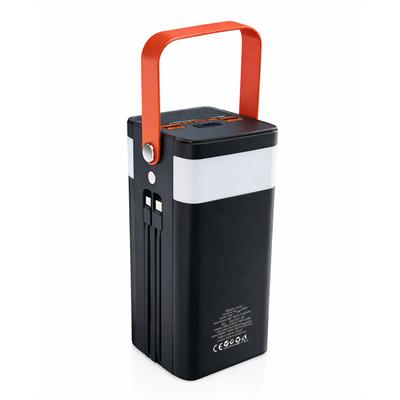 PW680 80000 Mah Taşınabilir Powerbank Şarj Aleti Led Işıklı Çoklu Giriş Çıkışlı Hızlı Şarj Type-c Lightning Dijital Göstergeli 2 Çıkışlı Powerbank Fenerli