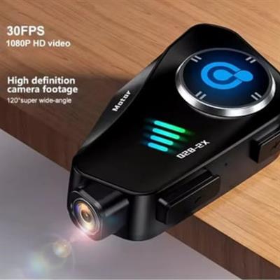 Q28 Wifi Kameralı Interkom Motosiklet Kask Kulaklığı Bluetooth Sd Kart Destekli
