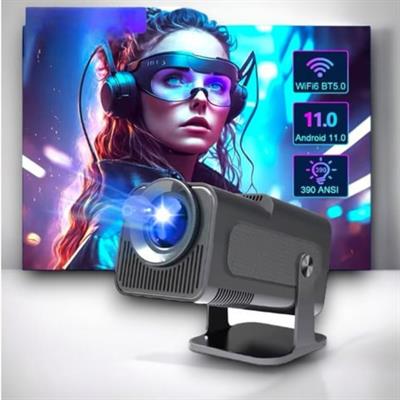 Retro Oyunlu Projeksiyon Çift Kollu Android Taşınabilir Sinema Projeksiyon