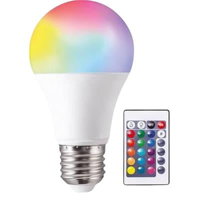 RGB Renk Değiştiren Kumandalı Led Ampul 