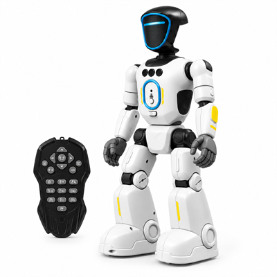 Robix Yürüyen Yapay Zekalı Akıllı Robot Adam Uzaktan Kumandalı Dans Eden Konuşan Programlanabilir Eğitici Oyuncak