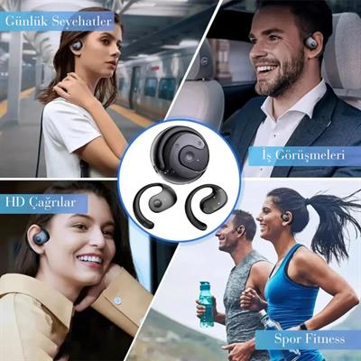 S05 Kablosuz Bluetoothlu Kemik İletimli Spor Kulaklık