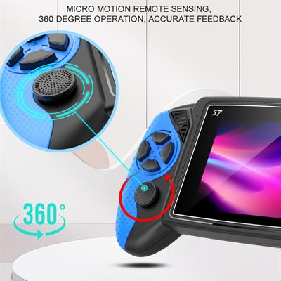 S7 Ateri Taşınabilir Oyun Konsolu 620 Oyunlu Renkli Ekranlı Şarjlı Retro Oyun Cihazı El Tipi Game Box 