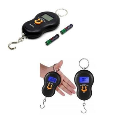 Siyah Elektronik Dijital El Kantarı Taşınabilir Gülücüklü Hassas Tartı Mutfak Terazisi