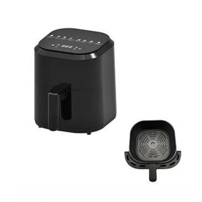 Siyah Mline 4 Litre AirFryer Sıcak Hava Fritözü