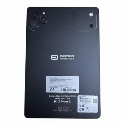 Siyah Panco İ17 Pro 5G Sim Kartlı Tablet 16 Gb RAM 1TB Hafıza 10.1 İnç Android Büyük Ekran Kalem Klavye Mouse Seti Kılıflı 