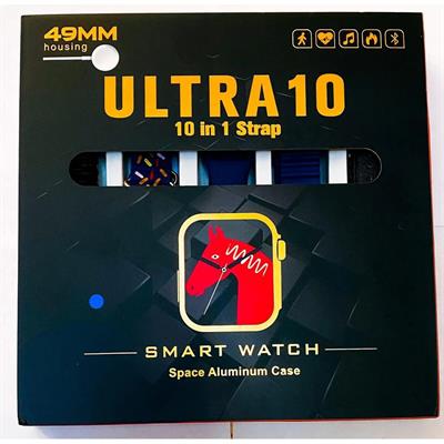Smart Watch 8 Ultra 10 49mm 10 Kordonlu Akıllı Saat