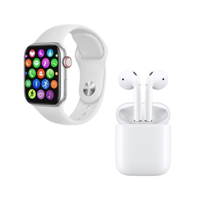 Smart Watch Beyaz Akıllı Saat & Beyaz Tws Kulak İçi Bluetooth Kulaklık