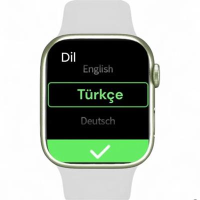 Smart Watch Beyaz Akıllı Saat & Beyaz Tws Kulak İçi Bluetooth Kulaklık