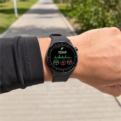 SW-32 Akıllı Saat Super AMOLED Ekran Bluetooth Arama Konuşma Nabız Adım Uyku Takibi Spor Modlu 3 Kordonlu Smart Watch