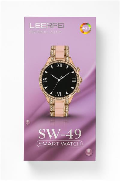 SW-49 Smart Watch 3 Kordonlu Bileklik Hediyeli Kadın Akıllı Saat