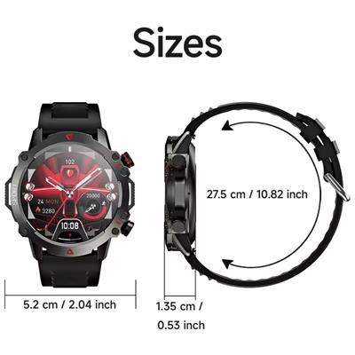 SW-65 Amoled Ekran 3 Kordonlu Yuvarlak Akıllı Saat