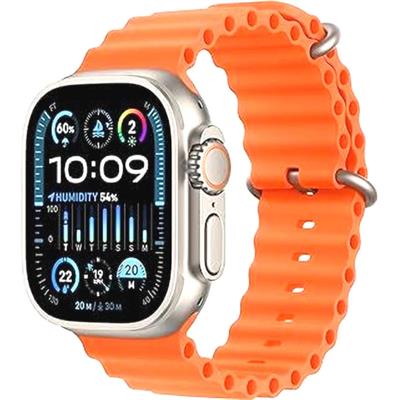 T800 Ultra 2 Çift Kordonlu Gümüş Kasa Akıllı Saat 