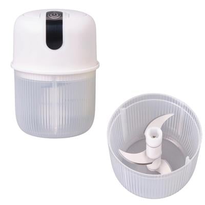 USB Şarjlı Mini Elektrikli Doğrayıcı Blender 3 Bıçaklı 280 ml Kablosuz Taşınabilir Sarımsak Soğan Sebze Parçalayıcı Pratik Rondo Mutfak Doğrayıcı