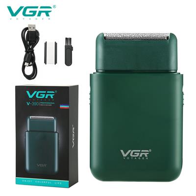 VGR V-390 Profesyonel Erkek Tıraş Makinesi Taşınabilir Şarjlı Sakal ve Yanak Favori Düzeltme Portatif Mini Traş Makinesi