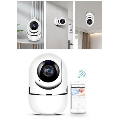 WiFi Akıllı Güvenlik Kamerası Ev İçi IP Kamera Bulut Depolama Gece Görüşlü Hareket Algılama Sesli İletişim Canlı İzleme Bebek Bakıcı Ev Ofis Kamera