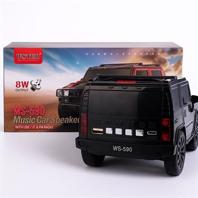 WS-590 Speaker Jeep Araba Tasarımlı Bluetooth Hoparlör
