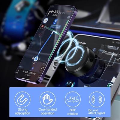 X8/X8Q Vakumlu Şarjlı Telefon Tutucu Manyetik Taşınabilir Kablosuz