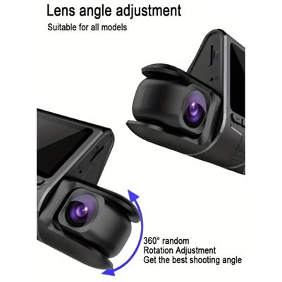 Y10 4 Kameralı Araç İçi Kamera Wifi Destekli Full HD Gece Görüşlü Geniş Açılı Sürüş Kayıt Dash Cam Araç Kamerası