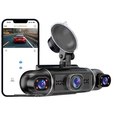 Y10 4 Kameralı Araç İçi Kamera Wifi Destekli Full HD Gece Görüşlü Geniş Açılı Sürüş Kayıt Dash Cam Araç Kamerası