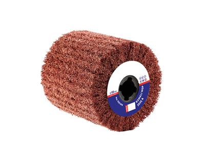 110x100x19 Kamalı Elyaf Mop Zımpara Orta Sert AFM, Elyaf Aşındırıcı Parlatma Parlatma Diski Flap Fırçası Yüzey İşlem için Paslanmaz Çelik, Alüminyum, Bakır, Metal, Ebatlar:110x100mm, 19mm delik, (AFM 180 grit nonwoven) 59794