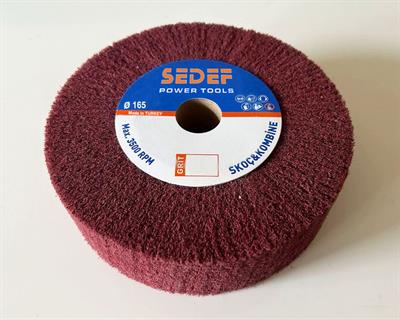 165x50x45 Flanşlı Elyaf Mop Zımpara FİNE AF-H 59768