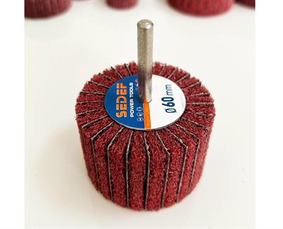 40X20mm, 1 9/16'x3/4' inches abrasive non woven combi mop wheel with 1/4 shank 10 pcs pack