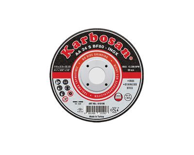 KARBOSAN 115x1.0x22 İnox İnce Kesme Diski