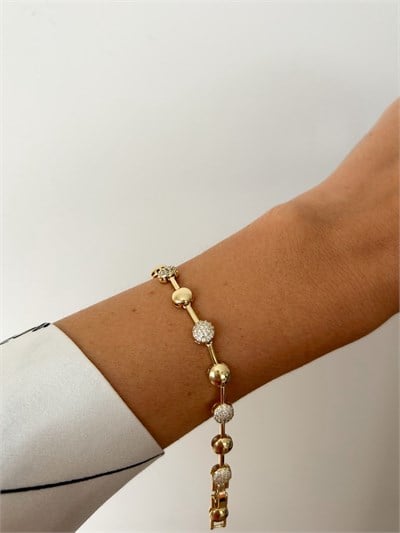 Vip Bileklik 14K 17+2 cm