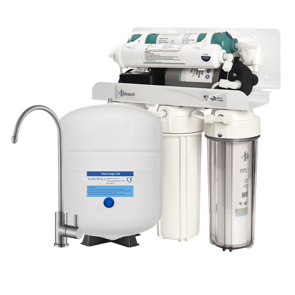 Lifetech 6 Aşamalı Alkali Pompalı Su Arıtma Cihazı